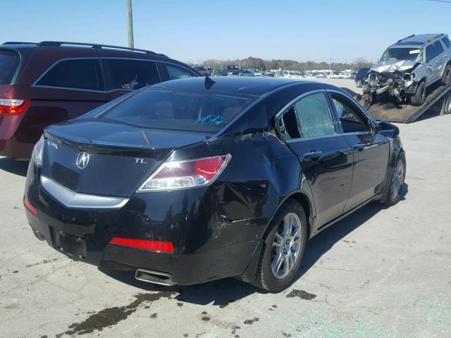 19UUA8F55AA020208 - 2010 ACURA TL BLACK photo 4