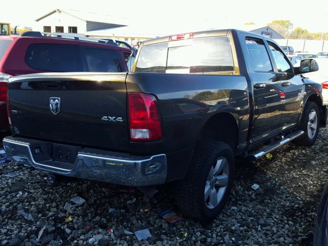 1C6RR7LT0ES354356 - 2014 RAM 1500 SLT BLACK photo 4