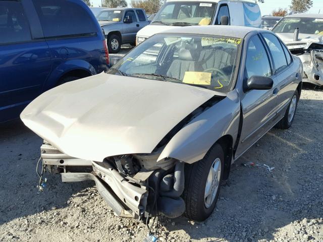 1G1JC52F557152941 - 2005 CHEVROLET CAVALIER TAN photo 2