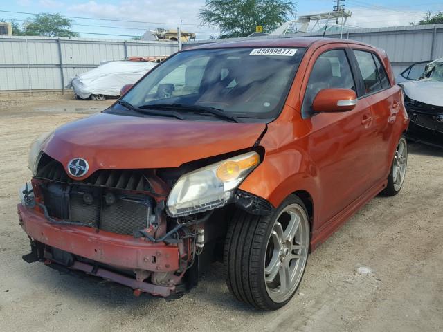 JTKKU10478J029662 - 2008 TOYOTA SCION XD ORANGE photo 2