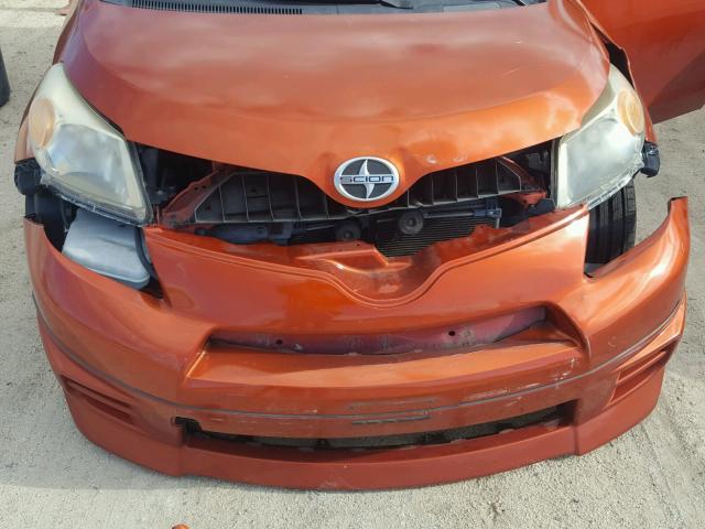 JTKKU10478J029662 - 2008 TOYOTA SCION XD ORANGE photo 7