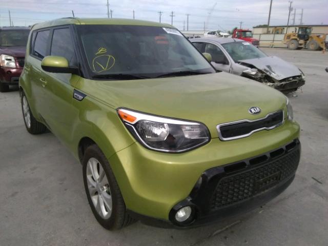 KNDJP3A5XG7855317 - 2016 KIA SOUL + GREEN photo 1