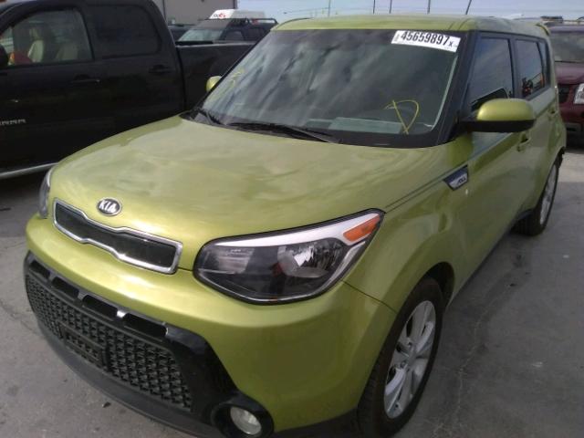 KNDJP3A5XG7855317 - 2016 KIA SOUL + GREEN photo 2