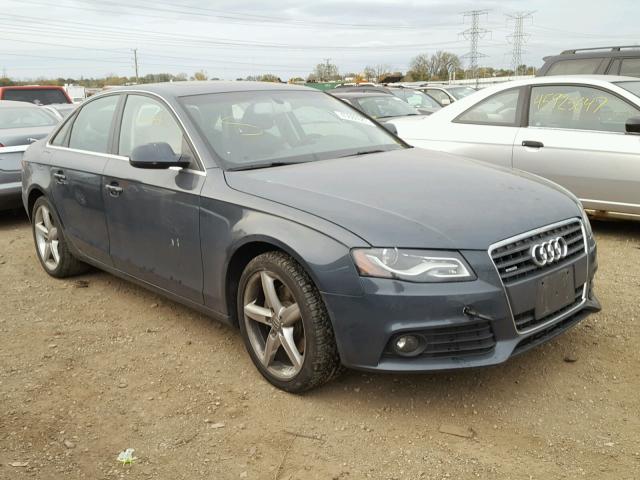 WAUFFAFL5BN033384 - 2011 AUDI A4 PREMIUM GRAY photo 1