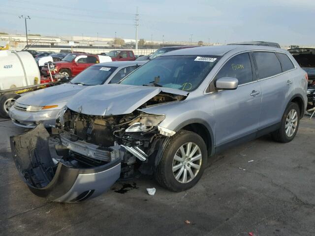 JM3TB28A580141732 - 2008 MAZDA CX-9 SILVER photo 2