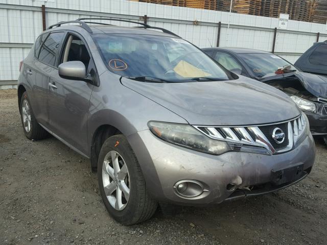 JN8AZ18U59W005703 - 2009 NISSAN MURANO S CHARCOAL photo 1