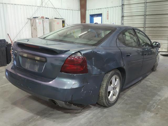 2G2WP552761205944 - 2006 PONTIAC GRAND PRIX BLUE photo 4