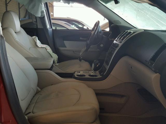 1GKKVRED4BJ337721 - 2011 GMC ACADIA SLT 勃艮第红 照片 5