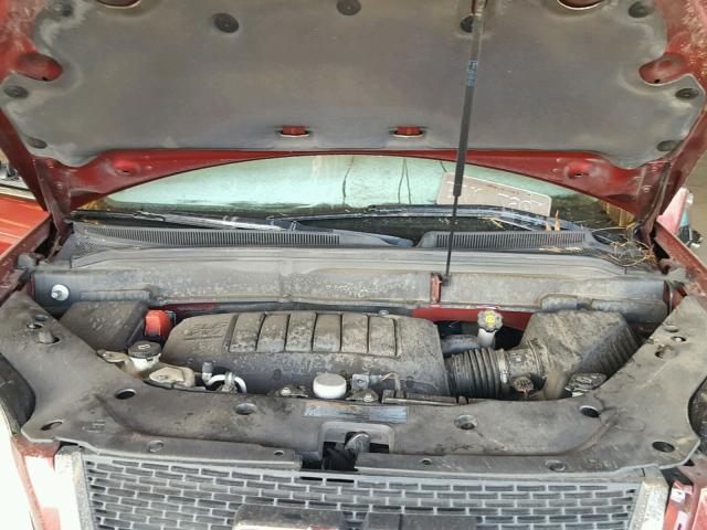 1GKKVRED4BJ337721 - 2011 GMC ACADIA SLT 勃艮第红 照片 7