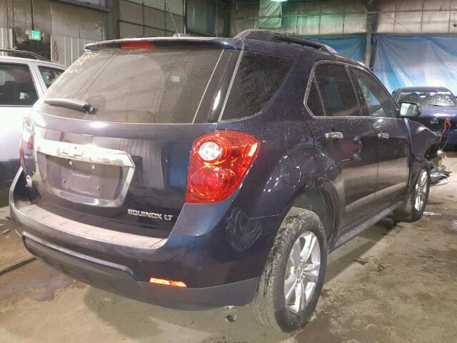 2GNFLFEK7F6308398 - 2015 CHEVROLET EQUINOX LT BLUE photo 4