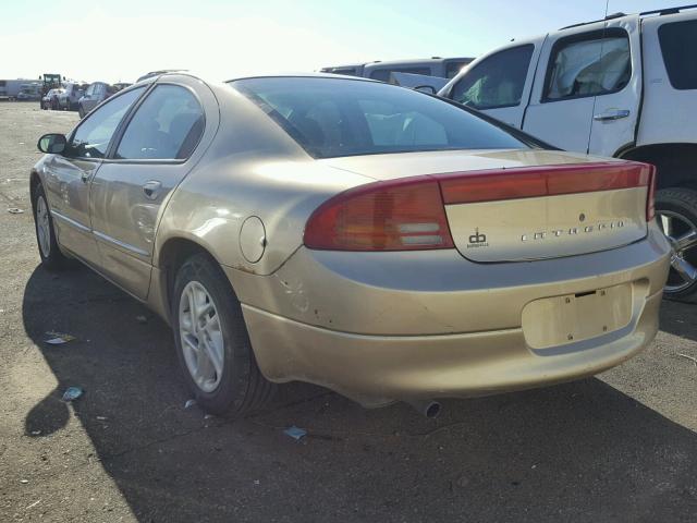 2B3HD46R6YH365778 - 2000 DODGE INTREPID TAN photo 3