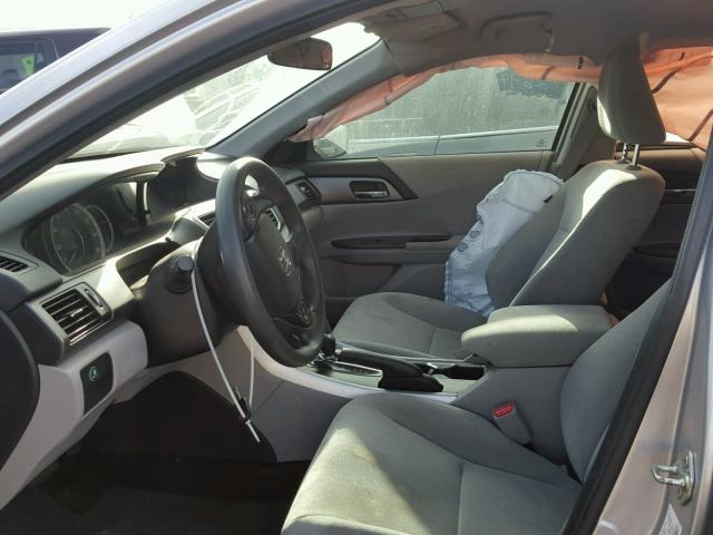 1HGCR2F39DA265033 - 2013 HONDA ACCORD LX SILVER photo 5