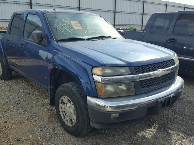 1GCDT136368144943 - 2006 CHEVROLET COLORADO BLUE photo 1