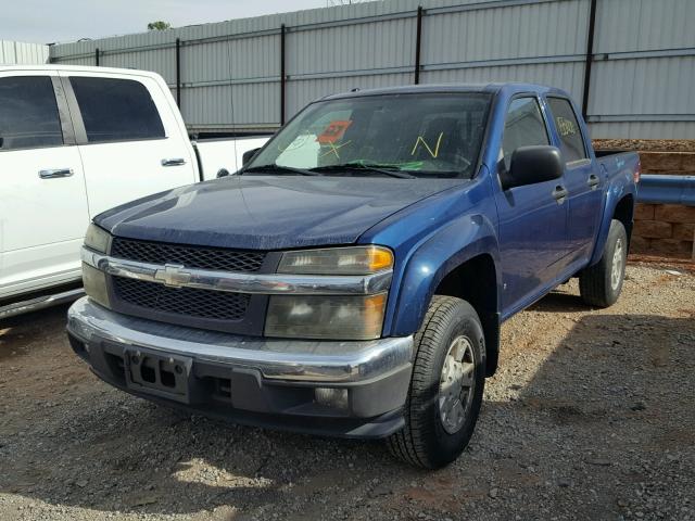 1GCDT136368144943 - 2006 CHEVROLET COLORADO BLUE photo 2