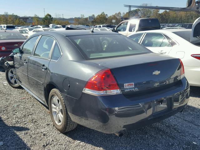 2G1WA5E33F1141223 - 2015 CHEVROLET IMPALA LIM GRAY photo 3