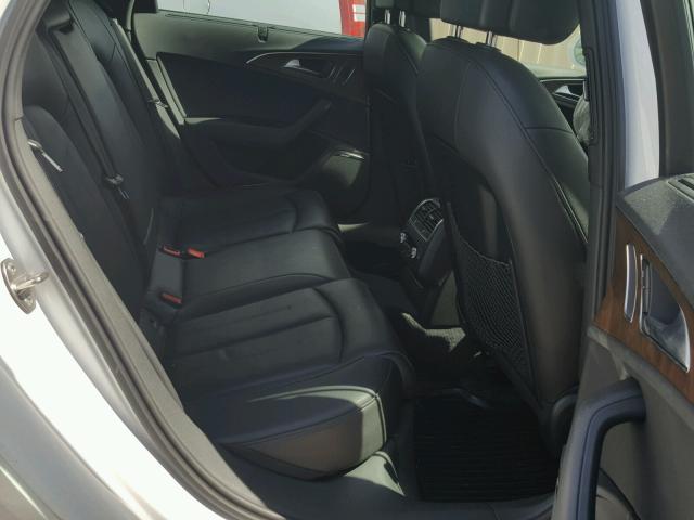 WAUGFAFC4GN026826 - 2016 AUDI A6 PREMIUM WHITE photo 6