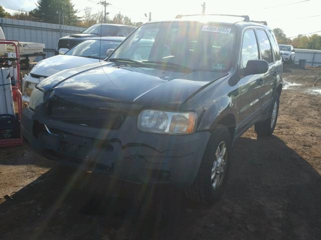 1FMYU93153KA72994 - 2003 FORD ESCAPE BLACK photo 2