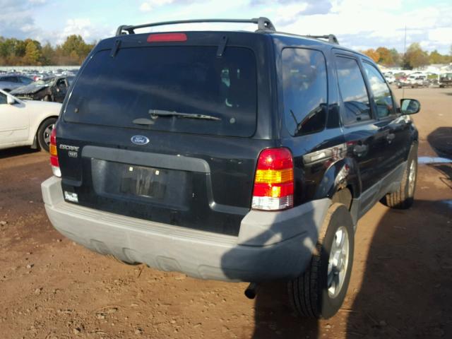 1FMYU93153KA72994 - 2003 FORD ESCAPE BLACK photo 4