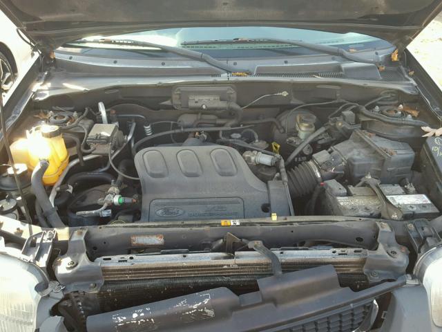 1FMYU93153KA72994 - 2003 FORD ESCAPE BLACK photo 7