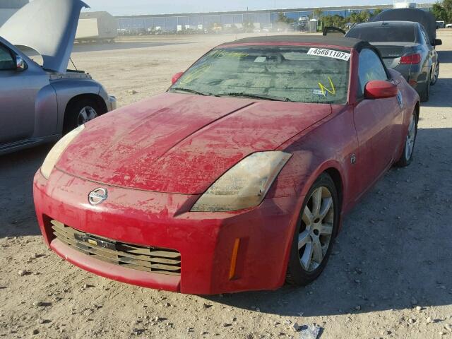 JN1AZ36A65M751571 - 2005 NISSAN 350Z ROADS RED photo 2