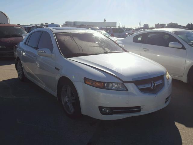 19UUA66217A005126 - 2007 ACURA TL WHITE photo 1