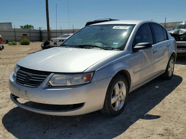 1G8AJ55F87Z176015 - 2007 SATURN ION LEVEL SILVER photo 2