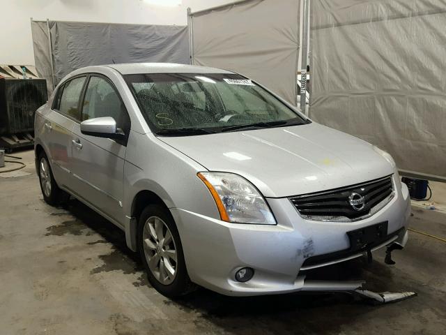 3N1AB6AP8BL680784 - 2011 NISSAN SENTRA SILVER photo 1