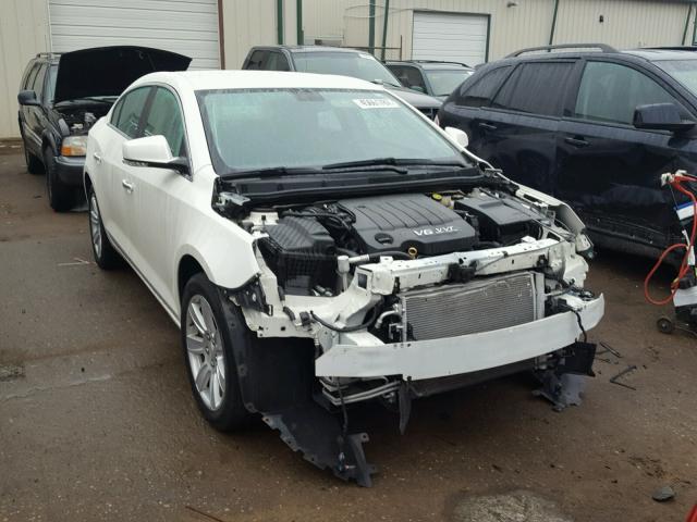 1G4GC5GD8BF155760 - 2011 BUICK LACROSSE C WHITE photo 1