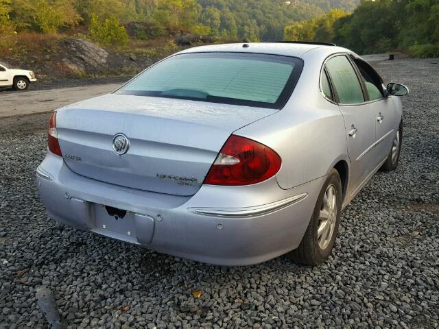 2G4WD562X51337643 - 2005 BUICK LACROSSE C SILVER photo 4