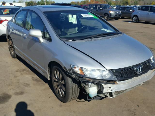 2HGFA16949H339941 - 2009 HONDA CIVIC SILVER photo 1