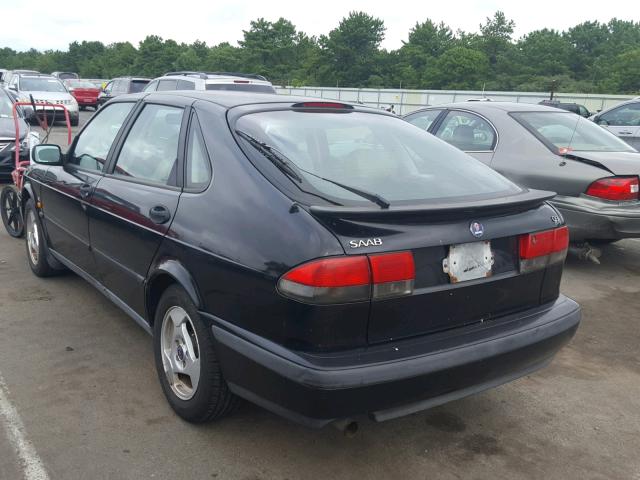 YS3DF58N2X2001655 - 1999 SAAB 9-3 SE BLACK photo 3