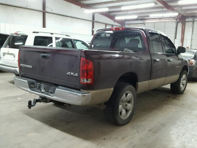 1D7HU18D94J167354 - 2004 DODGE RAM 1500 S TWO TONE photo 4