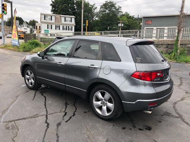 5J8TB18298A000492 - 2008 ACURA RDX GRAY photo 3