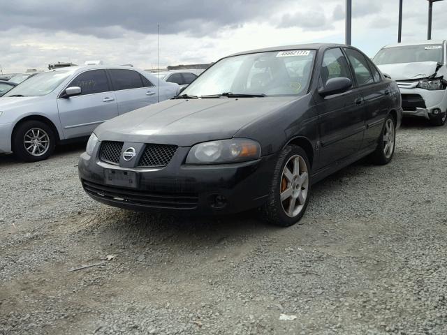 3N1AB51D05L482110 - 2005 NISSAN SENTRA SE- BLACK photo 2