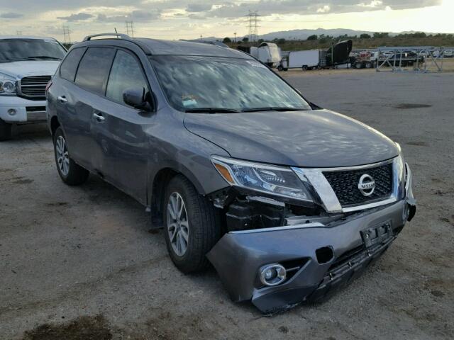 5N1AR2MN7FC698279 - 2015 NISSAN PATHFINDER CHARCOAL photo 1