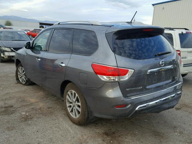 5N1AR2MN7FC698279 - 2015 NISSAN PATHFINDER CHARCOAL photo 3