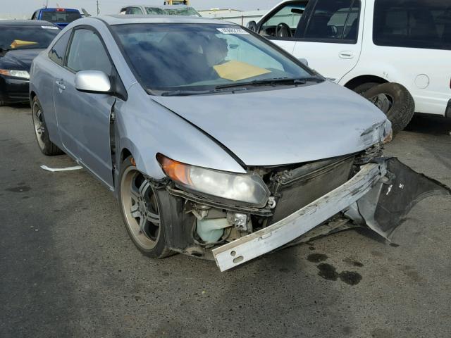 2HGFG11836H563792 - 2006 HONDA CIVIC EX SILVER photo 1