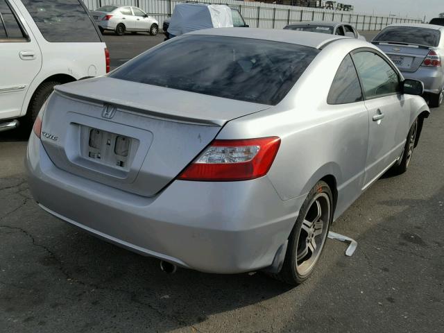 2HGFG11836H563792 - 2006 HONDA CIVIC EX SILVER photo 4