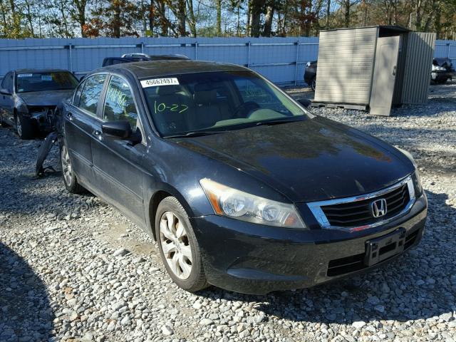 1HGCP26888A089583 - 2008 HONDA ACCORD BLACK photo 1