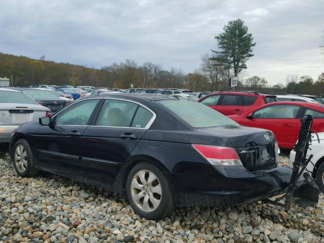 1HGCP26888A089583 - 2008 HONDA ACCORD BLACK photo 3