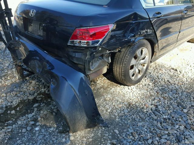 1HGCP26888A089583 - 2008 HONDA ACCORD BLACK photo 9