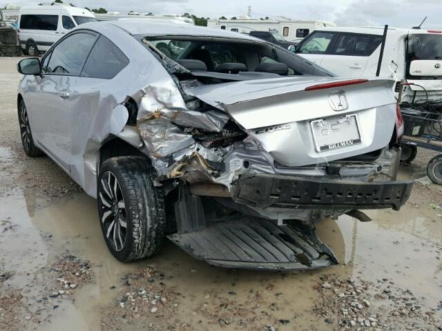 2HGFG3B06FH525767 - 2015 HONDA CIVIC EXL 银色 照片 3