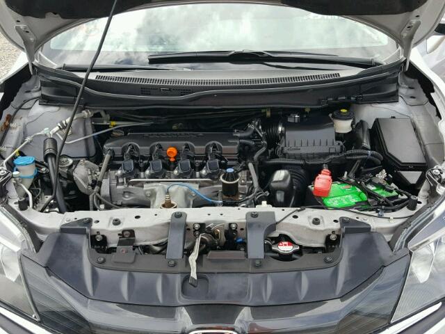 2HGFG3B06FH525767 - 2015 HONDA CIVIC EXL 银色 照片 7