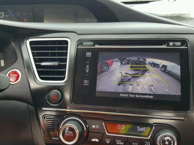 2HGFG3B06FH525767 - 2015 HONDA CIVIC EXL 银色 照片 9