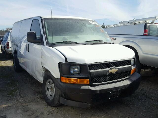 1GCWGBFF9H1163393 - 2017 CHEVROLET EXPRESS G2 WHITE photo 1