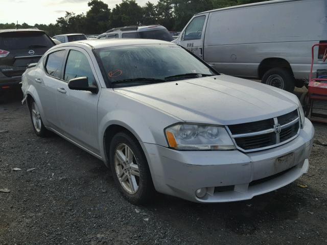 1B3LC56J98N276338 - 2008 DODGE AVENGER SX SILVER photo 1