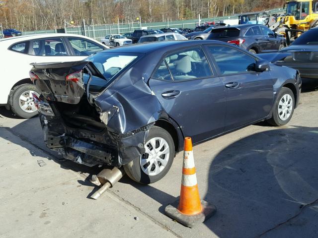 2T1BPRHE7FC299638 - 2015 TOYOTA COROLLA EC 灰色 照片 4