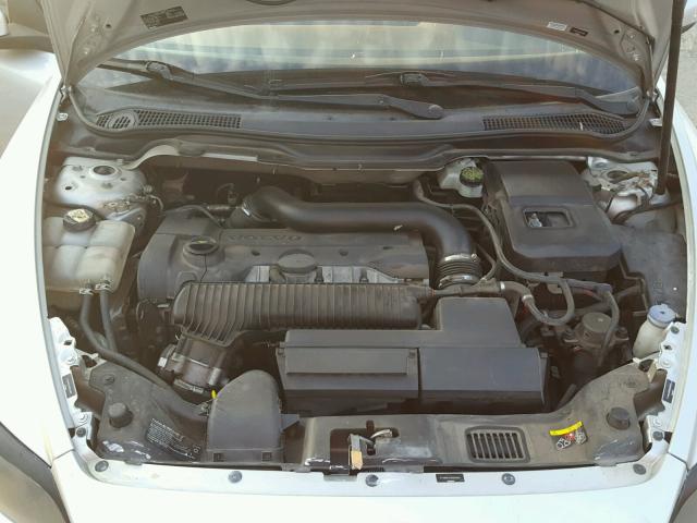 YV1MK672X82059069 - 2008 VOLVO C30 T5 SILVER photo 7