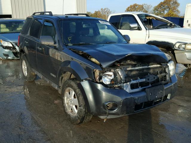 1FMCU03Z48KE31352 - 2008 FORD ESCAPE XLT CHARCOAL photo 1