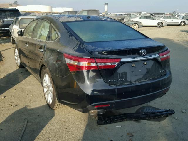 4T1BK1EB6DU054366 - 2013 TOYOTA AVALON BAS BLACK photo 3